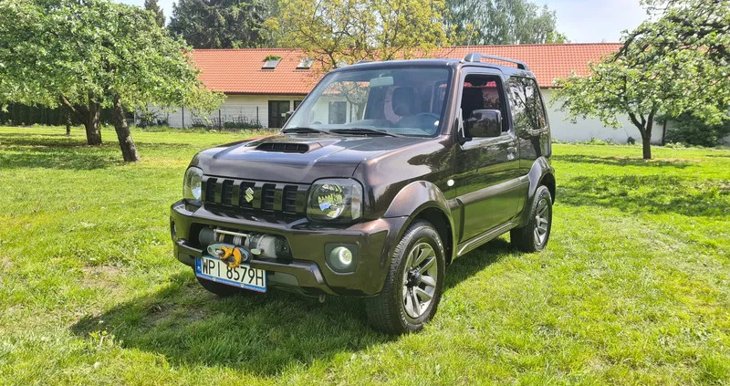 samochody osobowe Suzuki Jimny cena 64600 przebieg: 153700, rok produkcji 2016 z Puszczykowo